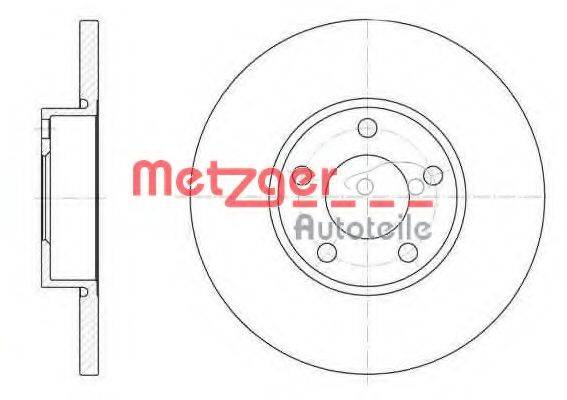 METZGER 632700 Тормозной диск