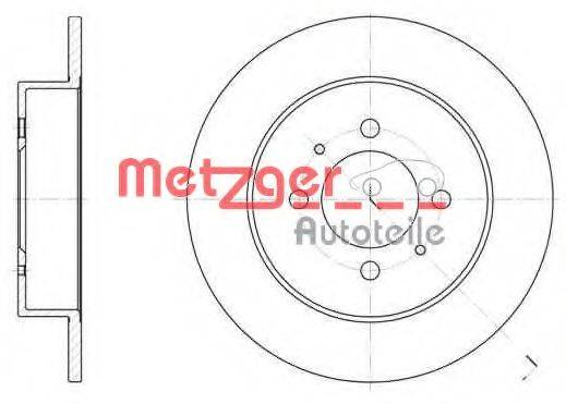 Тормозной диск METZGER 6531.00