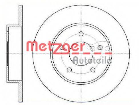 METZGER 6110300 Тормозной диск