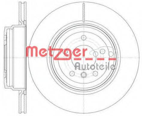 Тормозной диск METZGER 6976.10