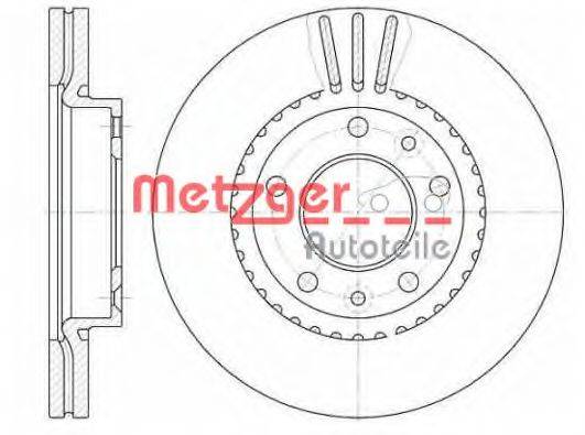 Тормозной диск METZGER 6888.10