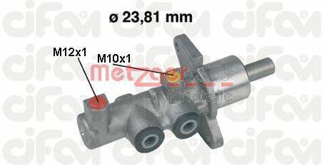 Главный тормозной цилиндр METZGER 202-379