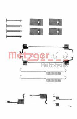 Комплектующие, тормозная колодка METZGER 105-0676