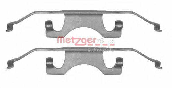 METZGER 1091241 Комплектующие, колодки дискового тормоза