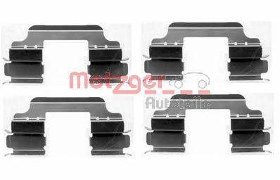 METZGER 1091648 Комплектующие, колодки дискового тормоза