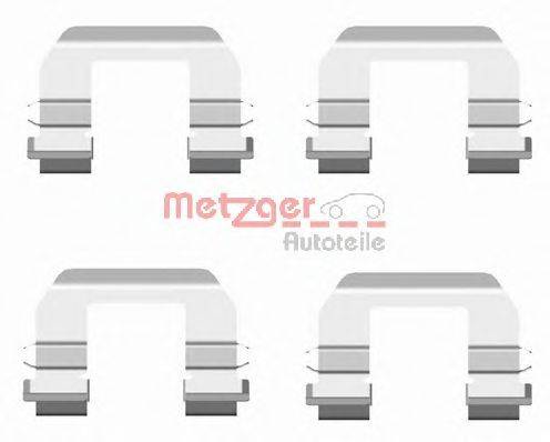 METZGER 1091693 Комплектующие, колодки дискового тормоза