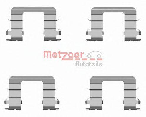 METZGER 1091696 Комплектующие, колодки дискового тормоза