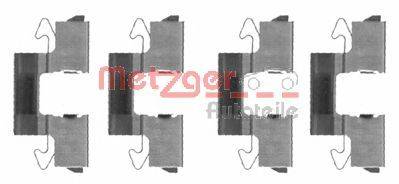 METZGER 1091714 Комплектующие, колодки дискового тормоза