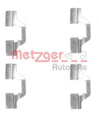 METZGER 1091749 Комплектующие, колодки дискового тормоза