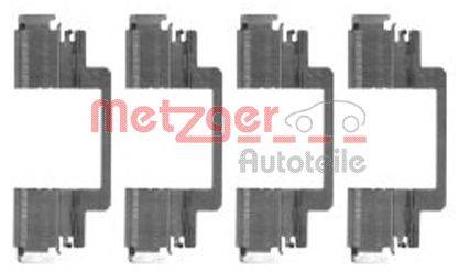 METZGER 1091774 Комплектующие, колодки дискового тормоза