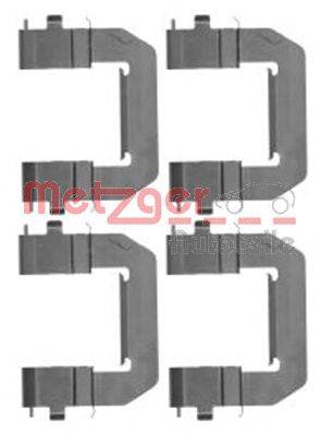 Комплектующие, колодки дискового тормоза METZGER 109-1776