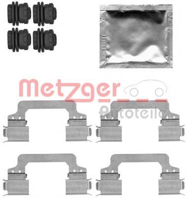 METZGER 1091821 Комплектующие, колодки дискового тормоза