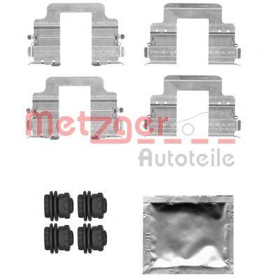 METZGER 1091822 Комплектующие, колодки дискового тормоза
