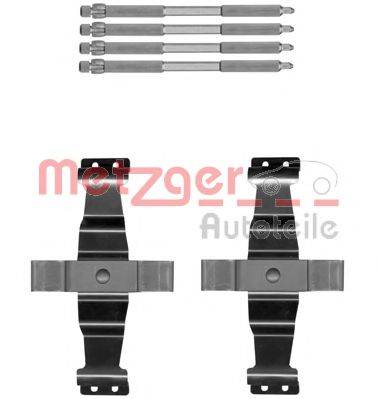 METZGER 1091886 Комплектующие, колодки дискового тормоза