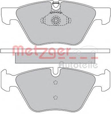 METZGER 1170203 Комплект тормозных колодок, дисковый тормоз