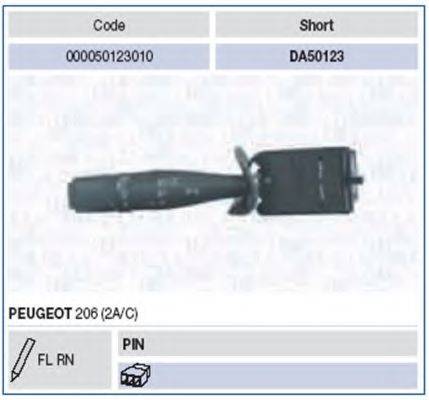 Выключатель на колонке рулевого управления MAGNETI MARELLI 000050123010
